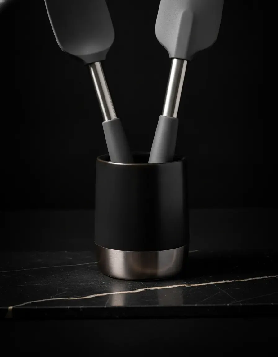 AI-generated home and kitchenware product image styled on a surface