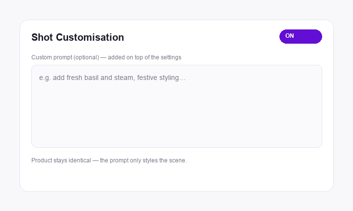 Custom prompt walkthrough