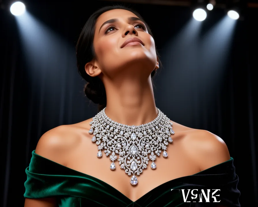 Jewelry product photo generated by Fluxx